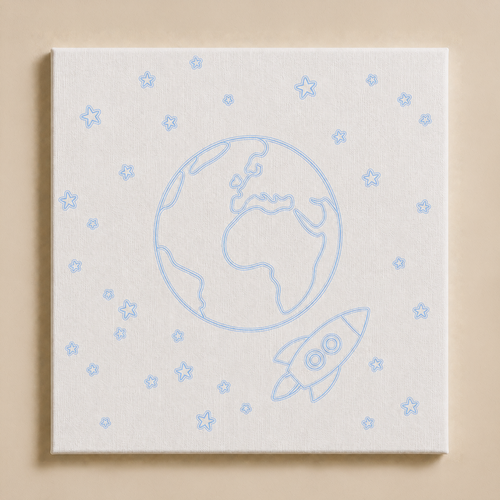 Journey Around Earth Guided Canvas Kit