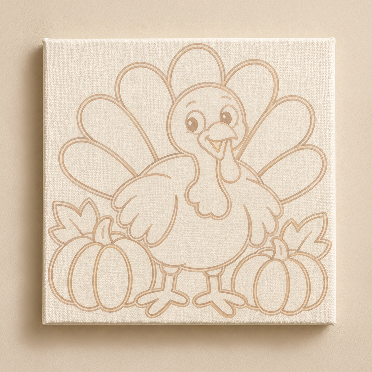 Gobble Gobble Guided Canvas Kit