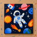 Beyond The Moon Guided Canvas Kit